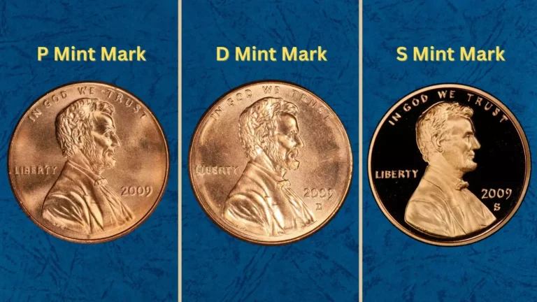 2009 Penny D vs P vs S: Differences Between Mint Marks