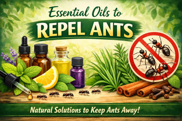 Top 10 Essential Oils That Naturally Repel Ants