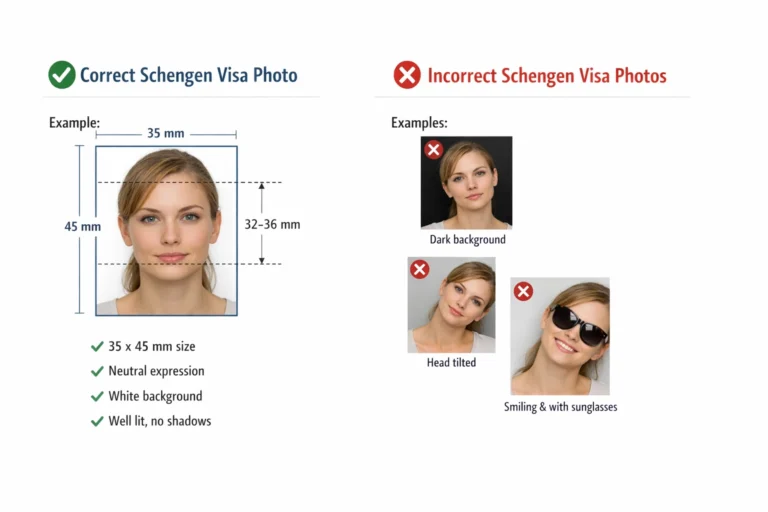 Visa Photo Size Schengen Explained: Dimensions, Background & Rules