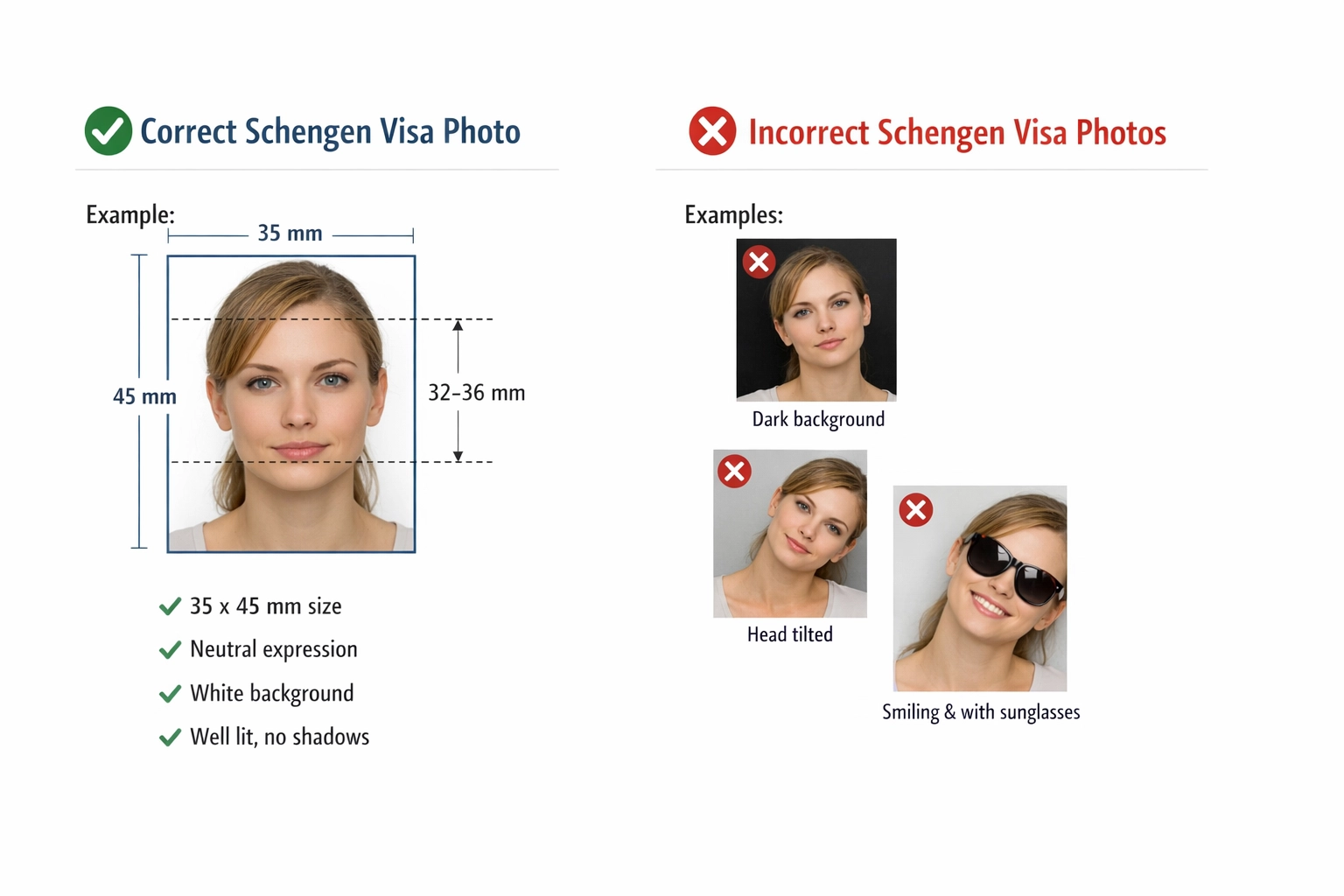 Visa Photo Size Schengen Explained: Dimensions, Background & Rules