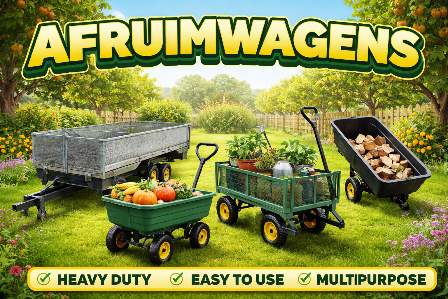 Top Advantages of Using Afruimwagens in Waste and Material Handling
