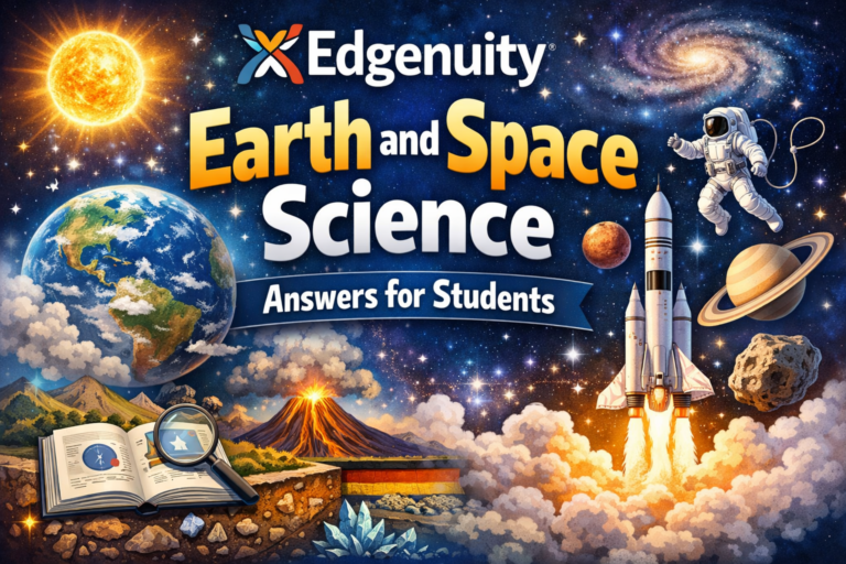 Edgenuity Earth and Space Science Answers for Students: Tips and Tricks
