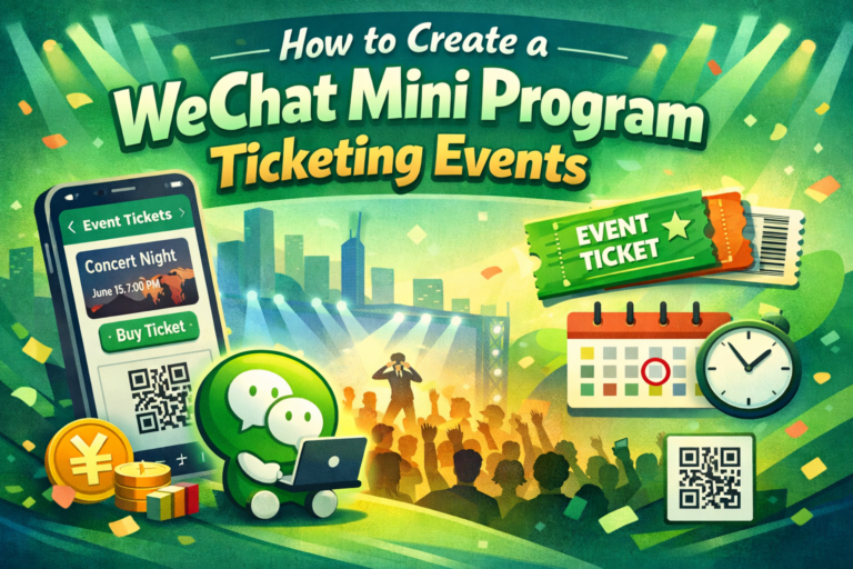 How to Create a WeChat Mini Program Ticketing Events