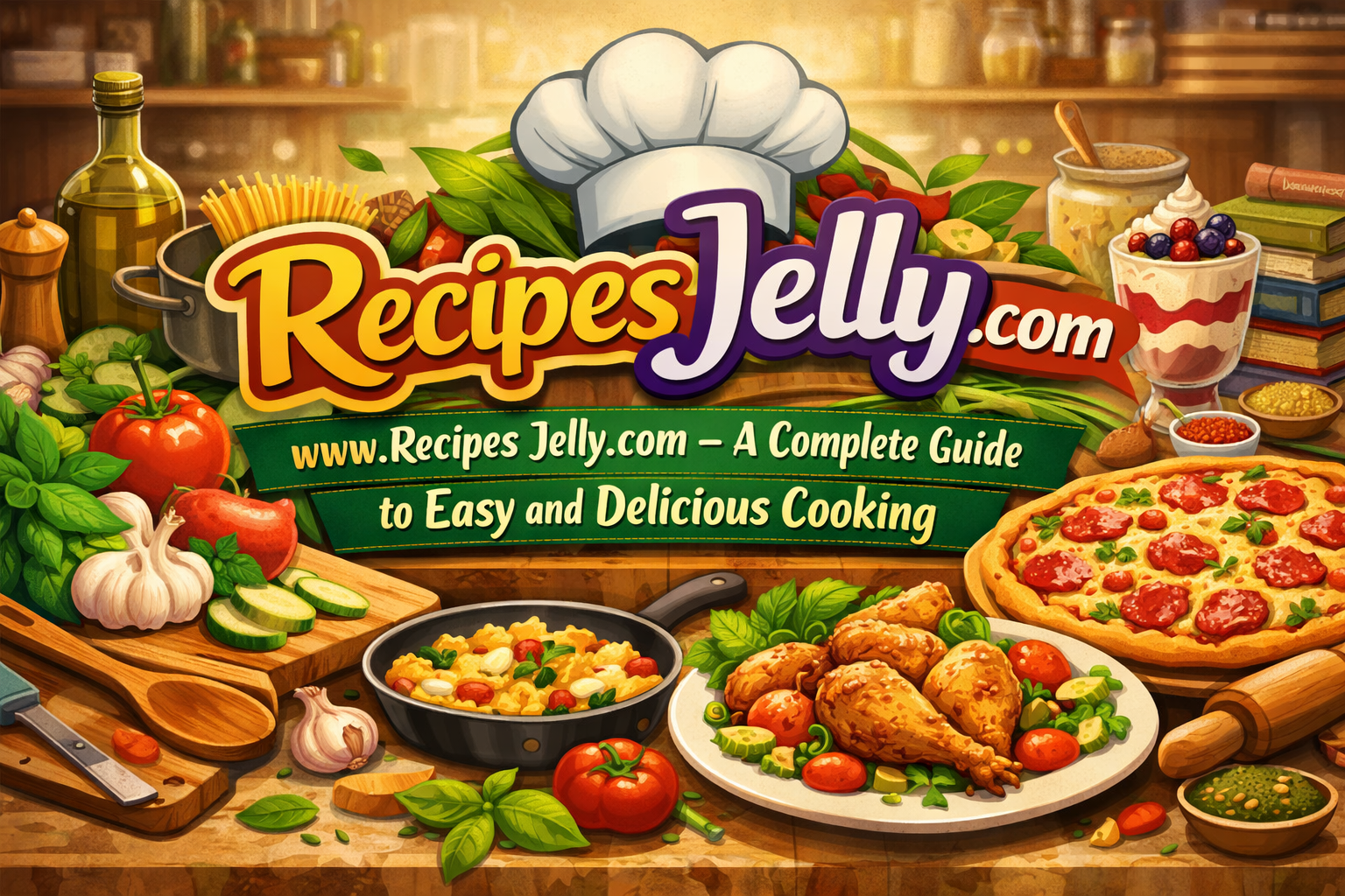RecipesJelly.com www.Recipes Jelly.com – A Complete Guide to Easy and Delicious Cooking