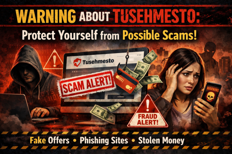 Warning About Tusehmesto: Protect Yourself from Possible Scams