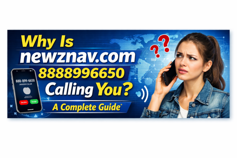 Why Is newznav.com 8888996650 Calling You? A Complete Guide