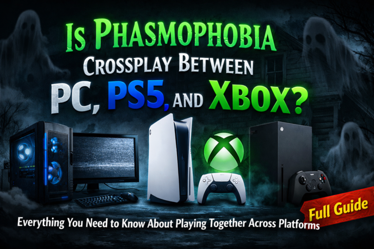 Is Phasmophobia Crossplay Between PC, PS5, and Xbox? Full Guide