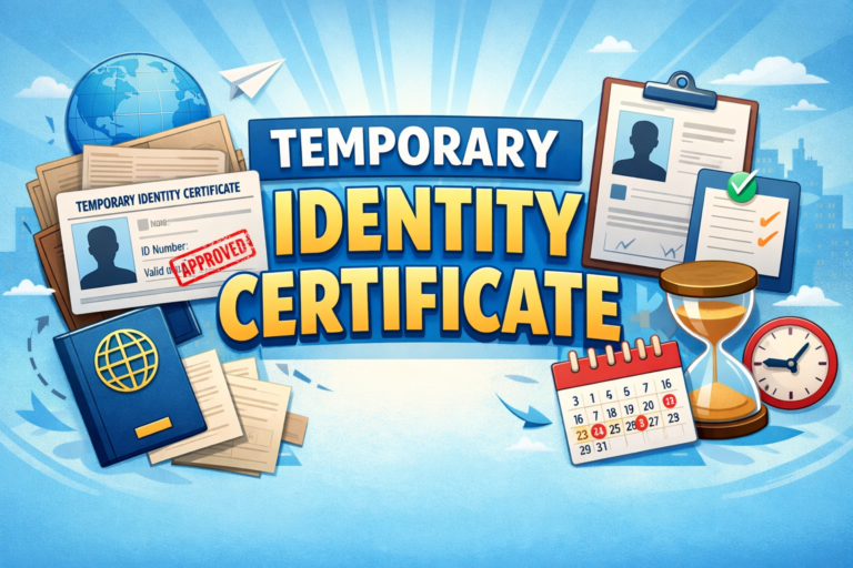 How to Apply for a Temporary Identity Certificate Step-by-Step